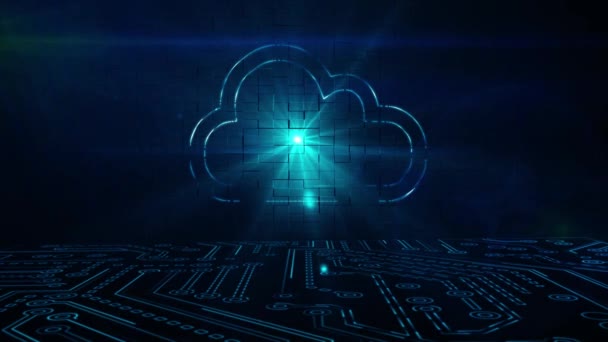 Latar Belakang Solusi Penyimpanan Cloud Computing — Stok Video