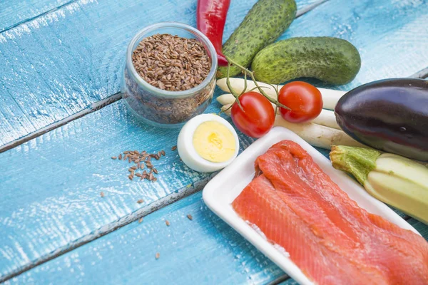 Ketogenic Low Carb Diet Food — Stock Photo, Image