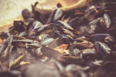 Izgarada taze midye. Ricetta 'yı rahat ettir. 