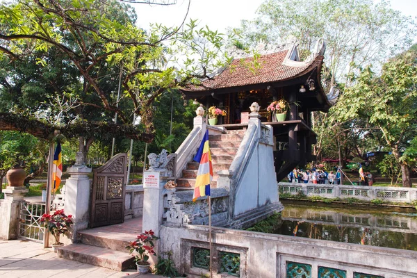 Hanoi Vietnam Abril 2018 One Pillar Pagoda Budista Histórico Foi — Fotografia de Stock