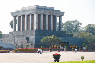 Ho Chi Minh 'in Hanoi, Vietnam' daki mozolesi.