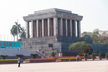 Ho Chi Minh 'in Hanoi, Vietnam' daki mozolesi.