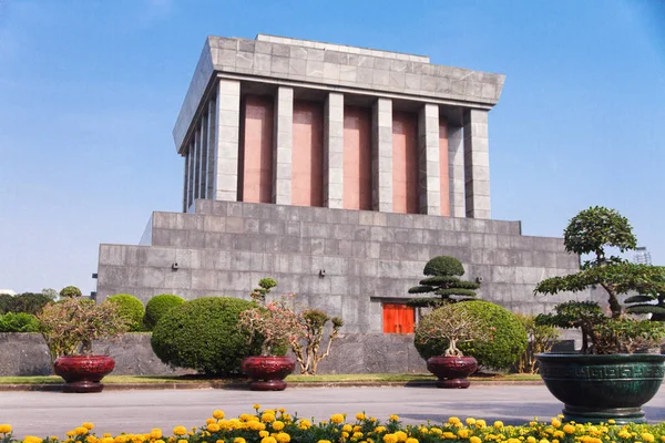 Chi Minh Mausoleum Hanoi Vietnam — Stock Photo, Image