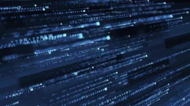 yüksek hız çizgisi soyut teknoloji arka plan, optik fiber yüksek teknoloji ikili kod dijital konsept