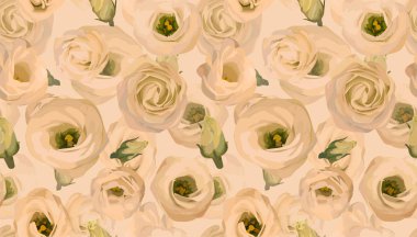 Dikişsiz desen, arka plan, doku ışık watercolo ile yazdırma