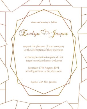 Düğün davetiyeleri vektör seti. Beyaz gri arka plan wi