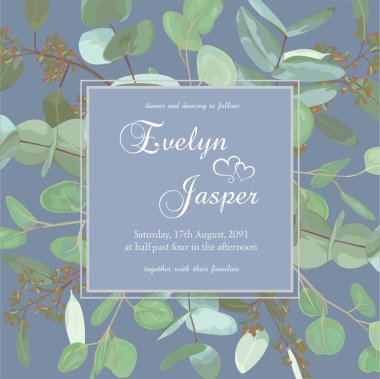 Tebrik şenlikli Flyer, tatil kartı, vektör. Zarif çiçek, gr