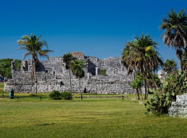 Tulum Arkeolojik Bölgesi - Maya Liman Şehir Harabeleri