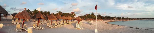 Mexico Akumal 2018 Beach Luxury Resort Bahia Principal Mexico — Stock Photo, Image