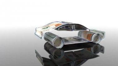 arabaya para, satın alma otomobil, arabanın masraflarını para borç verme otomatik endüstri kavramı oluşturulur.