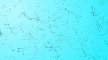 Soyut düzensizce çizgileri ve noktaları hareketli arka plan hareketli