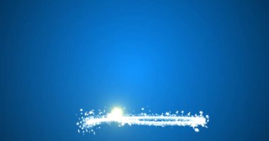 Düşen kar taneleri Fireworks'ten ile stilize Noel ağacı,