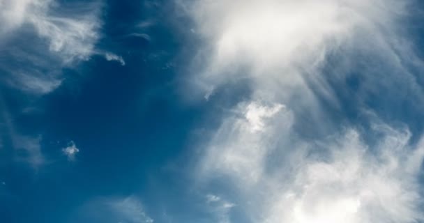 Хмарно Уповільнена зйомка Cumulus хмара валами проміжок часу — стокове відео