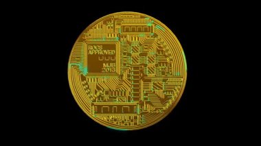 Bitcoin blockchain Kripto para birimi dijital şifreleme ağ dünya para, alfa kanalı için
