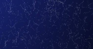 Bilgisayar oluşturulan, 5g bağlantı teknolojisi animasyon.