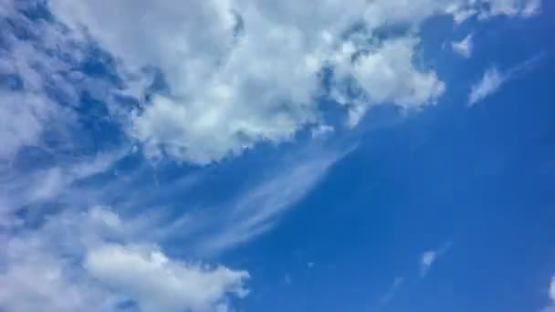 曇りタイムラプス積雲雲大波タイムラプス ビデオのループ — ストック動画
