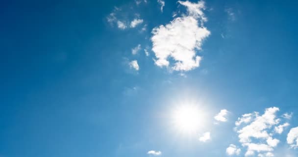 Nuboso lapso de tiempo Cumulus Nube Billows Time Lapse — Vídeos de Stock