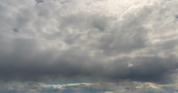 Θολό χρονική Cumulus σύννεφο κύματα Time Lapse — Αρχείο Βίντεο