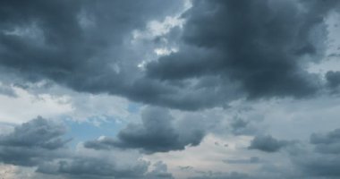 Uçan Cumulus bulutlar, güzel bulutlar zaman atlamalı, video döngü