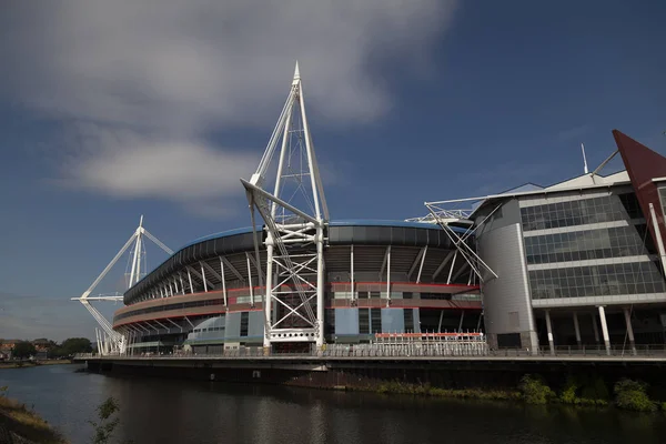 Redaktion Cardiff September 2018 Das Fürstentum Stadion Ein Ikonischer Bau — Stockfoto