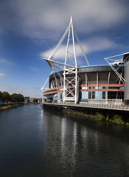 Redaktion Cardiff September 2018 Das Fürstentum Stadion Ein Ikonischer Bau — Stockfoto