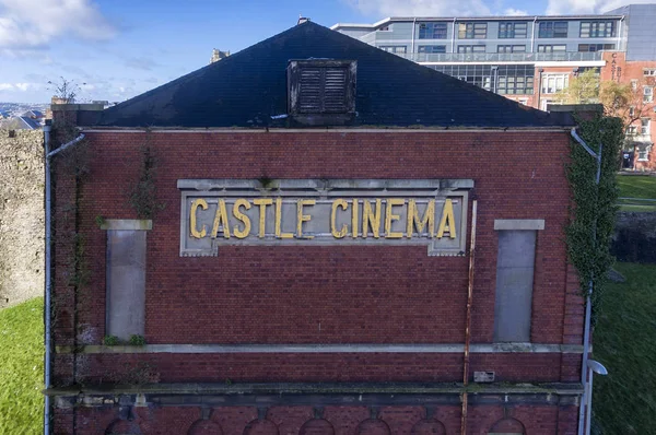 Editorial Swansea Royaume Uni Mars 2019 Ancien Cinéma Château Swansea — Photo