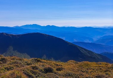 Sonbahar mevsiminde Karpatlar