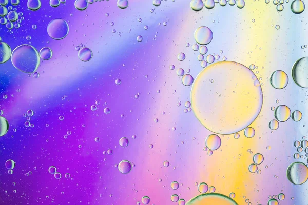 Colorful Pastel Artistic Image Oil Drop Water Modern Creation Design — Stock Photo, Image