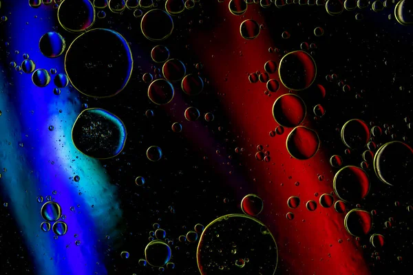 Πολύχρωμο Παστέλ Καλλιτεχνική Εικόνα Της Πτώσης Του Πετρελαίου Στο Νερό — Φωτογραφία Αρχείου