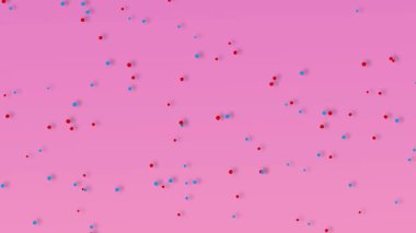 Dynamic and modern abstract background with floating dots. Perfect for adding a playful touch to your project. Ideal for presentations or social media.