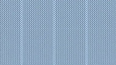 Chain link fence animation with dynamic movement across a light blue background. Seamlessly looping, this fence creates a sense of security and confinement.