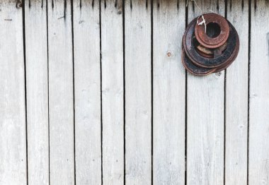 Beyaz vintage ahşap arka plan. 