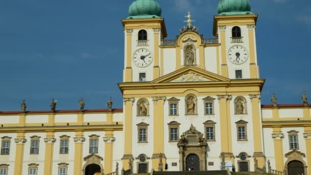 Bazilika Panny Marie v Olomouci v kostele Svaty Kopecek, Česká republika, zdobení památníku barokní architektury, národní kulturní památka