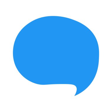 Konuşma balonu sohbet mesaj vektör çizim vektör.