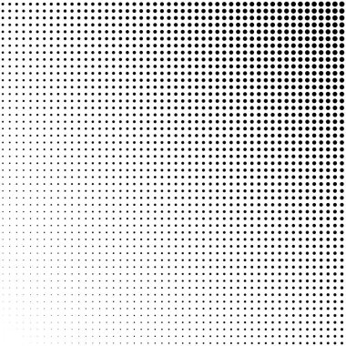 Nokta Arka Plan. Vintage Modern Desen. Grunge Soyut Fon. Pop-art Doku. Vektör çizimi.