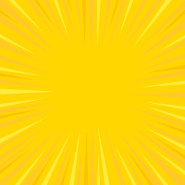 Yarı tonlar ile çizgi roman ışınları arka plan. Vektör yaz zemin, Resimler için