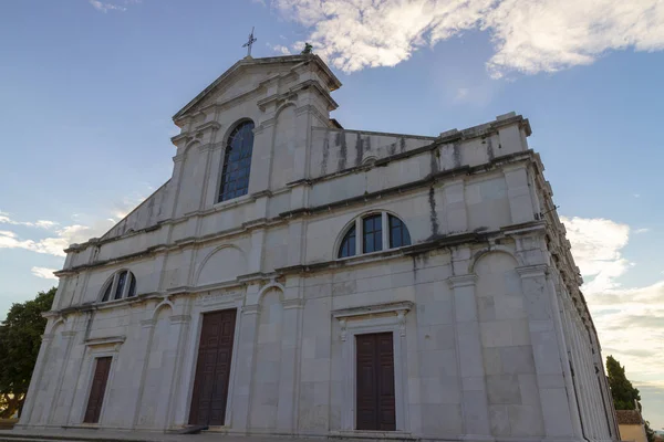 Catedral Euphemia Rovinj Dia Ensolarado — Fotografia de Stock