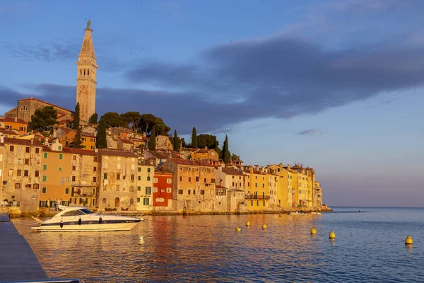 Rovinj Town Hırvatistan Daki Sunerise Adlı Cityscape — Stok fotoğraf