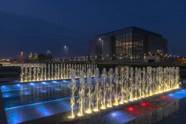 Akşamları pınarlarına Zagreb Hırvatistan