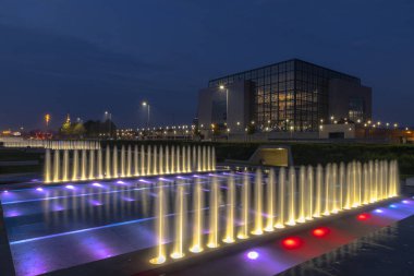 Akşamları pınarlarına Zagreb Hırvatistan