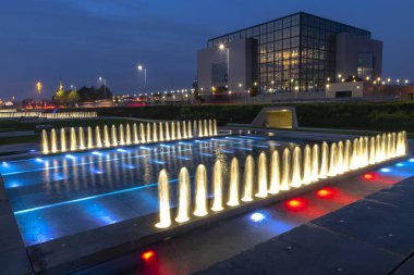 Akşamları pınarlarına Zagreb Hırvatistan