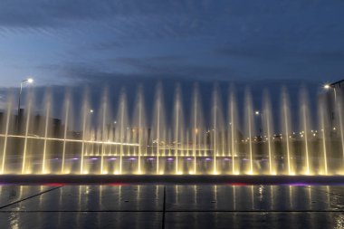 Akşamları pınarlarına Zagreb Hırvatistan