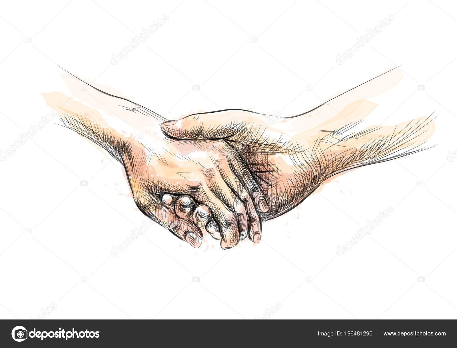 hand sketch hand sketch
