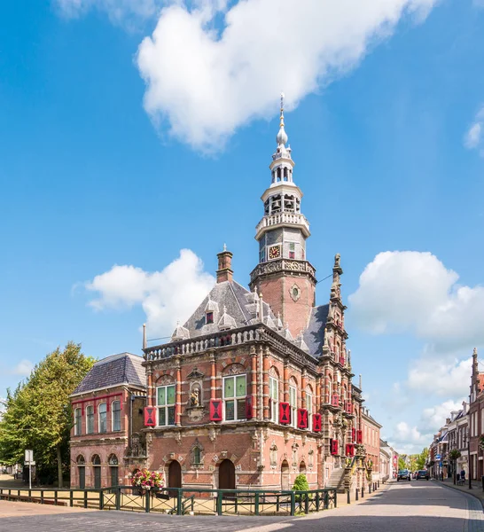 Ayuntamiento Centro Bolsward Provincia Frisia Países Bajos — Foto de Stock