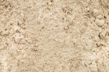 İnşaat kumunun dokusu