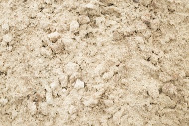 İnşaat kumunun dokusu