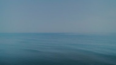 mavi deniz su yüzeyi, ağır çekim video