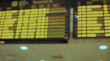 Genç kadın Gezgin havaalanında erken uçuş
