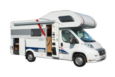 Modern kamyonet ve karavan