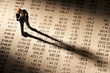 Hisse senedi fiyat listede Aracısı standları